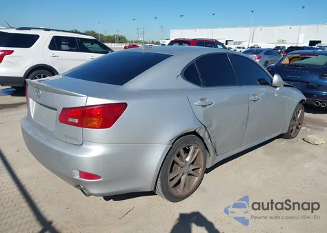 2008 Lexus Is 350 from USA, damaged, VIN JTHBE262585019574